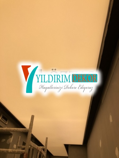 İstanbul Türkcell genel merkezi gergi tavan uygulaması