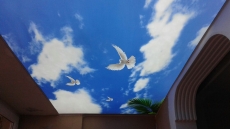 Sultangazi gergi tavan, Sultangazi resimli led tavan, gergi tavan m2 fiyatlar�