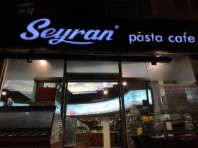Seyran Cafe Restorant Gergi Tavan Modelleri
